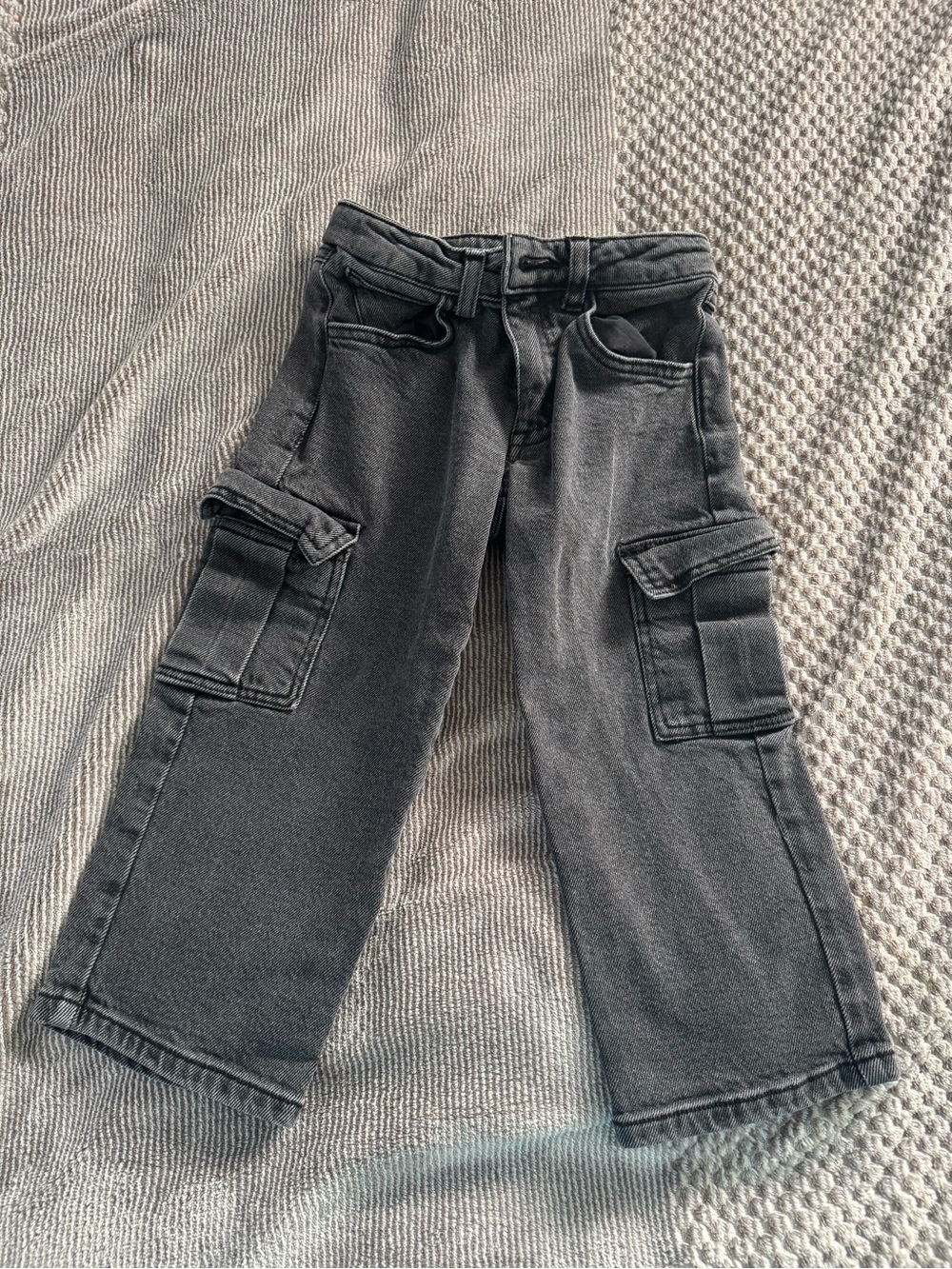 Gianni Bini Black Cargo Kids Jeans